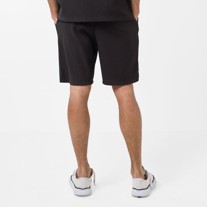 Pleated Short | Black