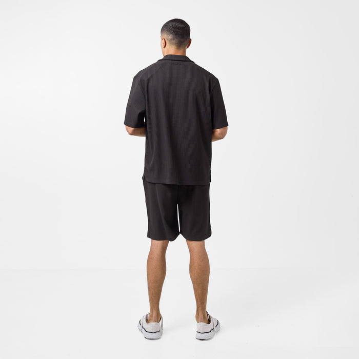 Pleated Short | Black