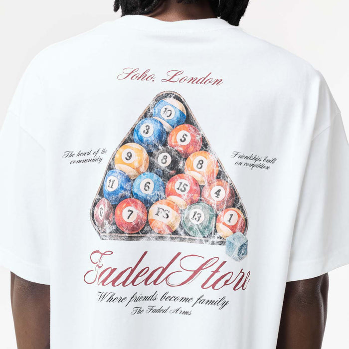 Pool Table T-Shirt | White