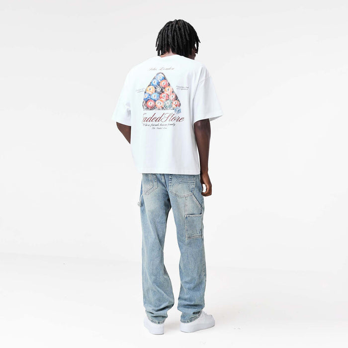 Pool Table T-Shirt | White