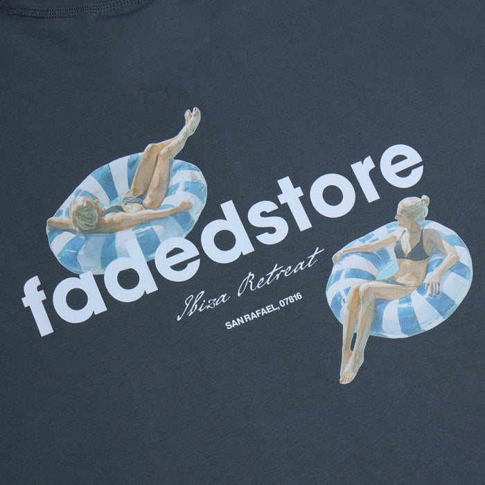 Poolside T-Shirt | Slate Grey