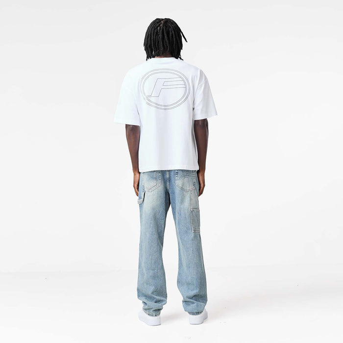 Puff Print Logo T-Shirt | White