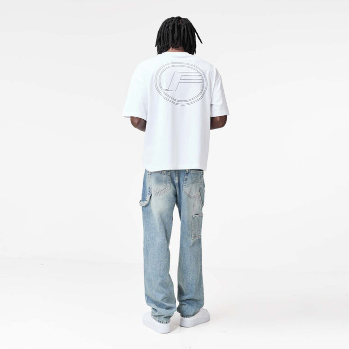 Puff Print Logo T-Shirt | White