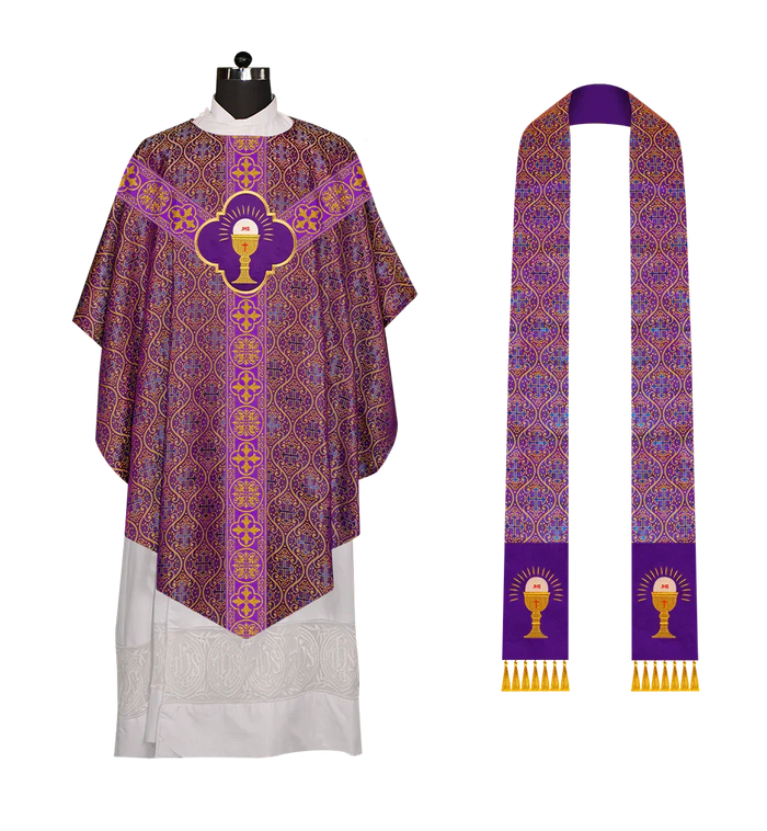 CROSS ORPHREY / CHALICE / VIOLET