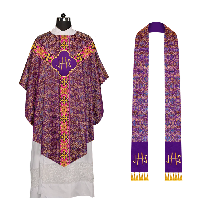 DESIGNER CROSS ORPHREY / IHS / VIOLET