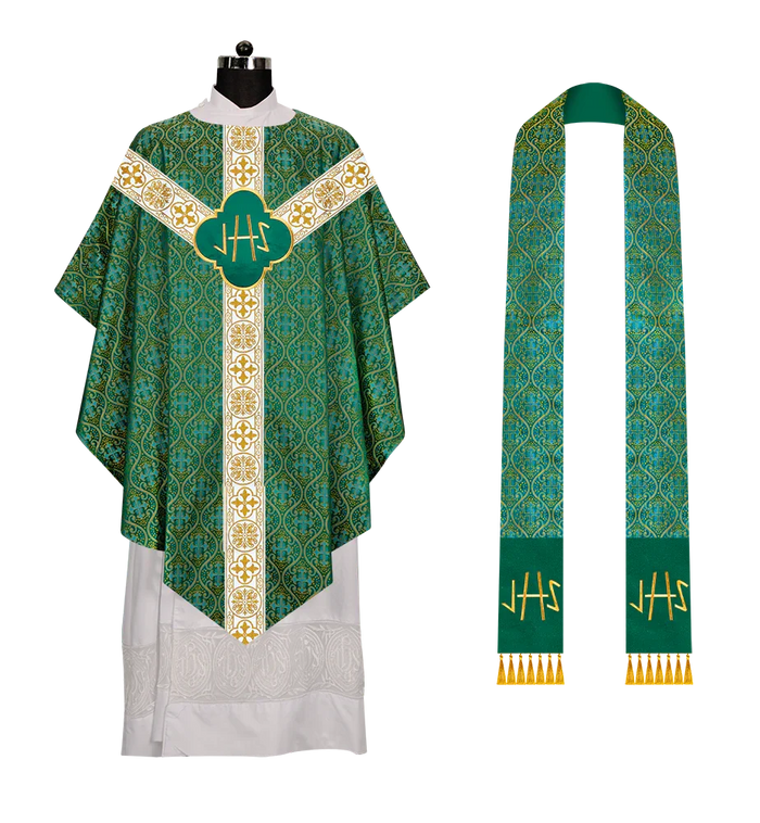 WHITE CROSS ORPHREY / IHS / GREEN
