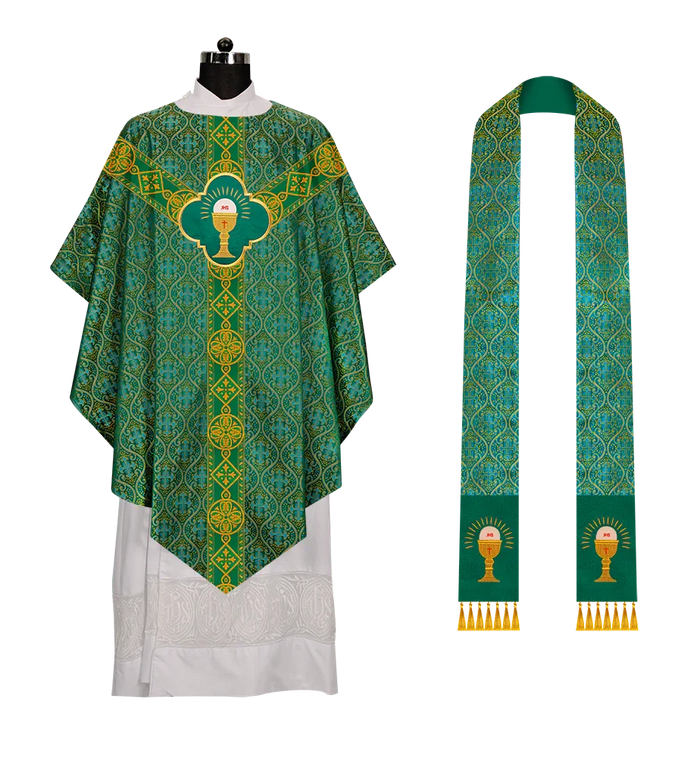 DIAMOND ORPHREY / CHALICE / GREEN