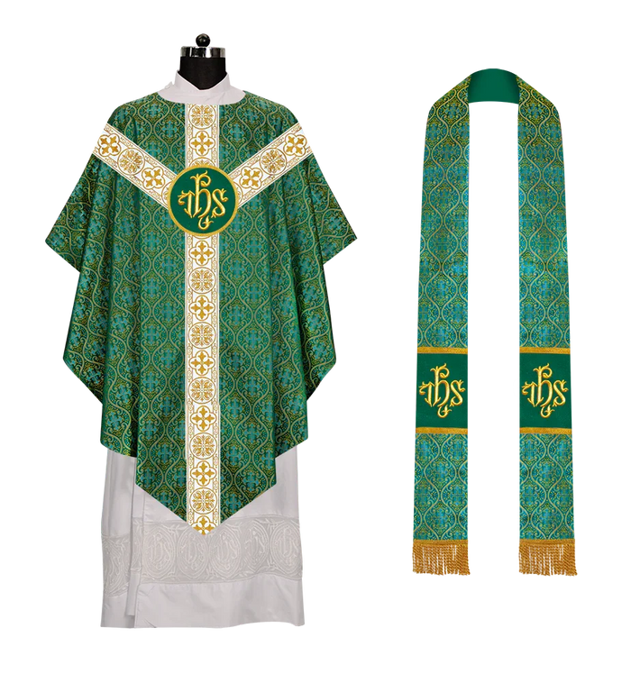 WHITE CROSS ORPHREY / IHS / GREEN
