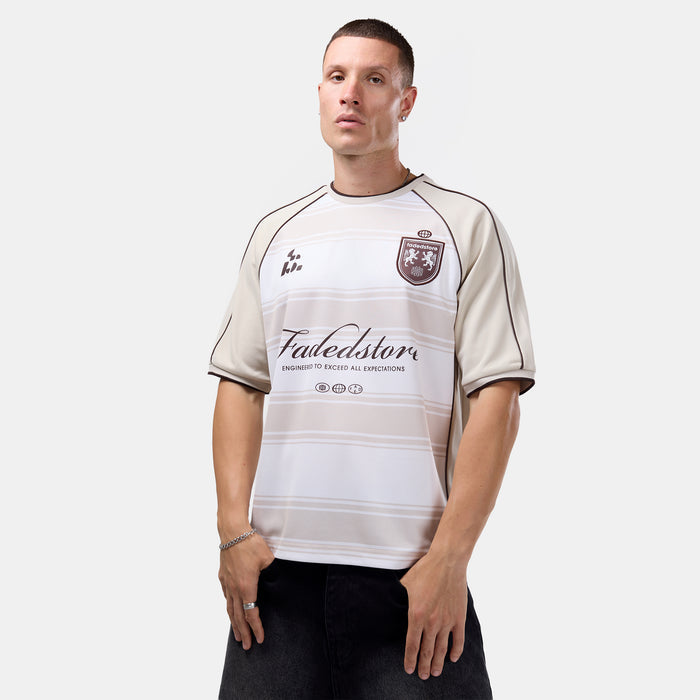 Raglan Football Jersey  | Taupe