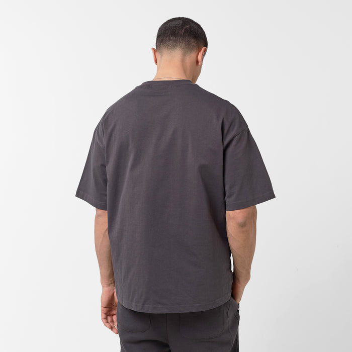 Regular Cotton T-Shirt | Dark Grey