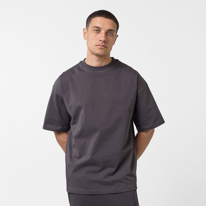 Regular Cotton T-Shirt | Dark Grey