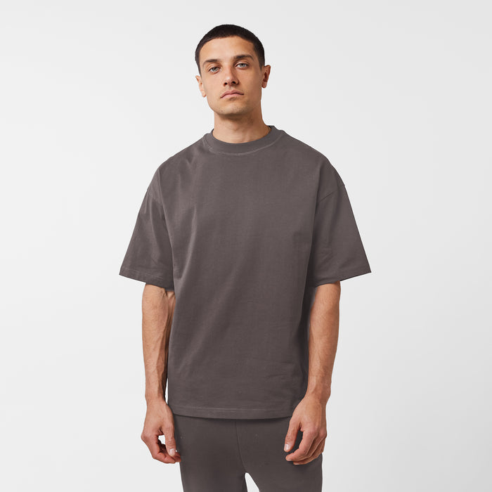 Regular Cotton T-Shirt | Walnut Brown