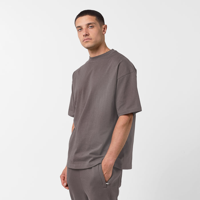 Regular Cotton T-Shirt | Walnut Brown