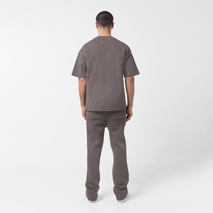 Regular Cotton T-Shirt | Walnut Brown