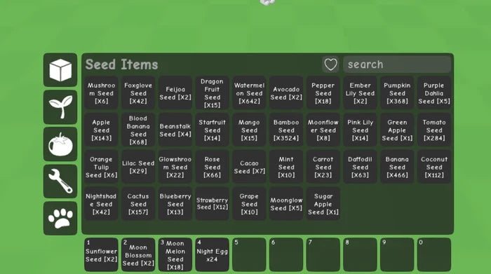 Roblox Grow a Garden Account | Candy Blossom Tree, Sunflower, 24 Night Eggs DESC