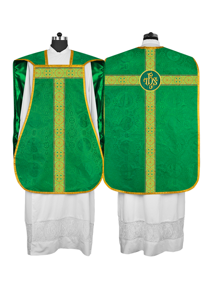 Roman Chasuble with Adorned Orphrey