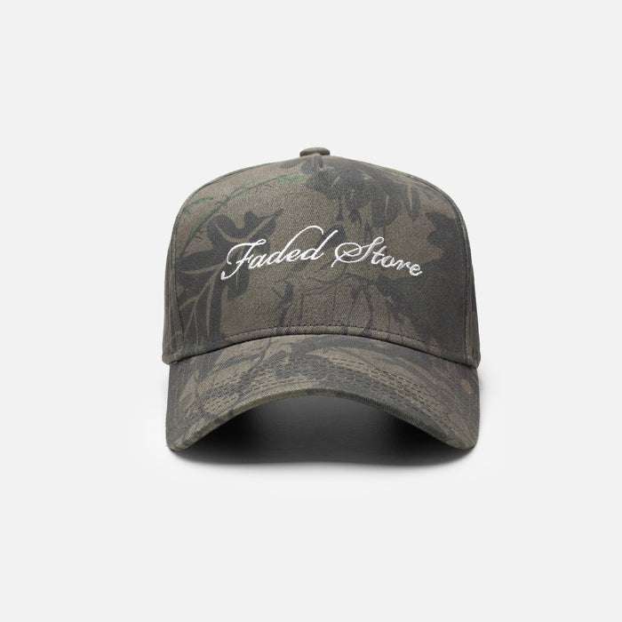 Script Real Tree Cap | Dark Green