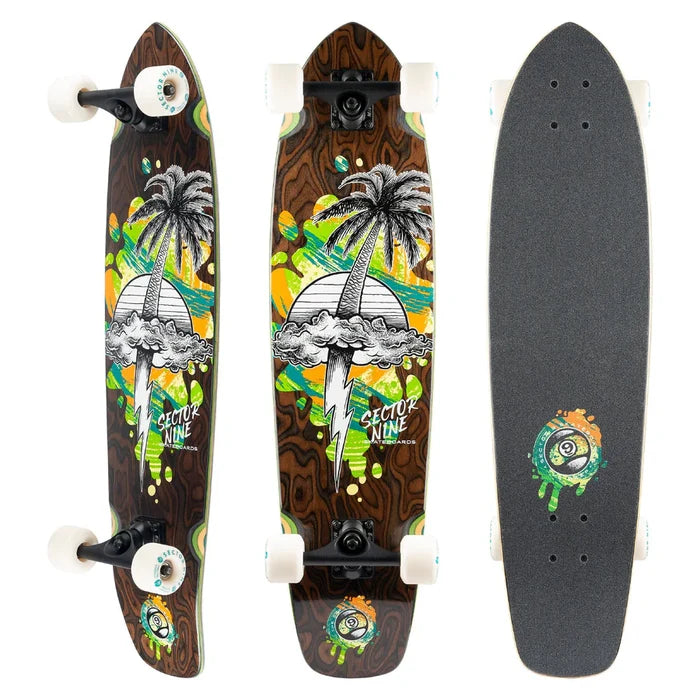 Sector 9 Strand Squall Complete Longboard top view