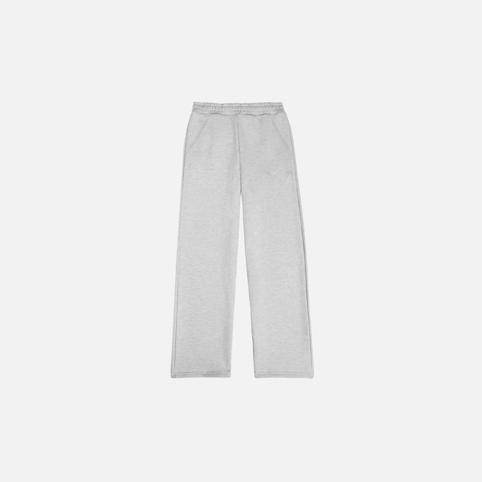 Shadow Loose Fit Open Hem Jogger | Grey Marl