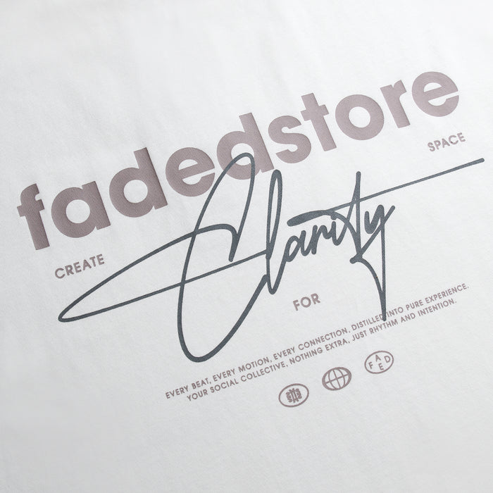 Space For Clarity T-Shirt | Chalk