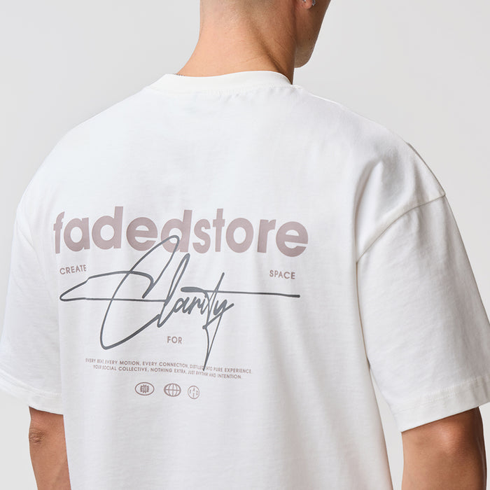 Space For Clarity T-Shirt | Chalk
