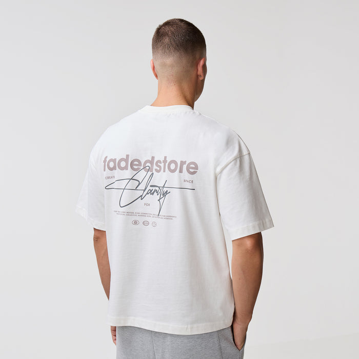 Space For Clarity T-Shirt | Chalk