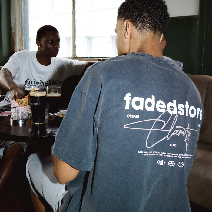 Space For Clarity T-Shirt | Washed Black