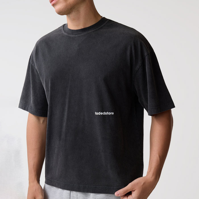 Space For Clarity T-Shirt | Washed Black