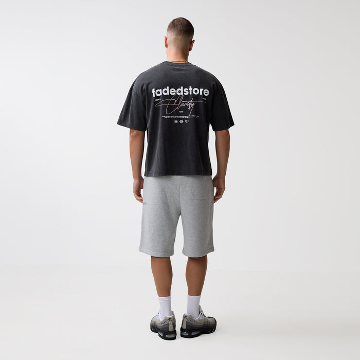 Space For Clarity T-Shirt | Washed Black