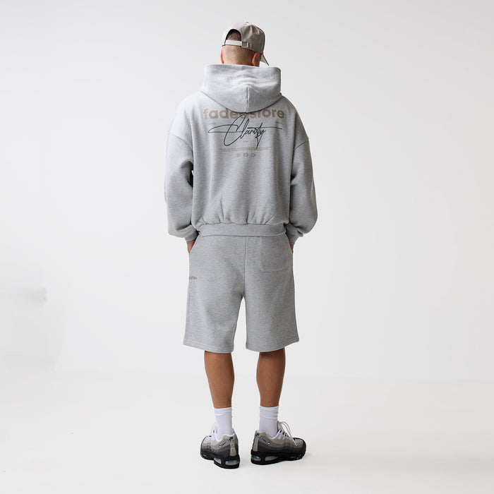 Space For Clarity Twinset | Grey Marl
