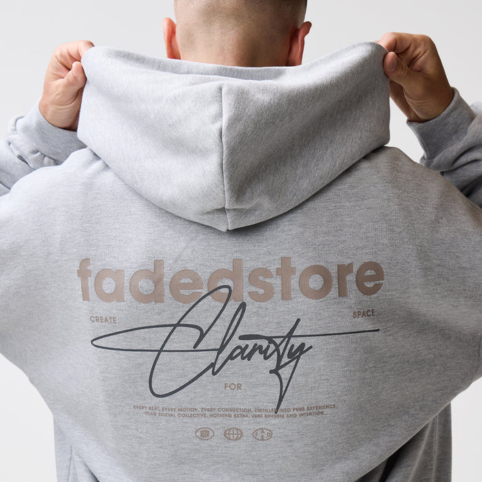 Space For Clarity Twinset | Grey Marl