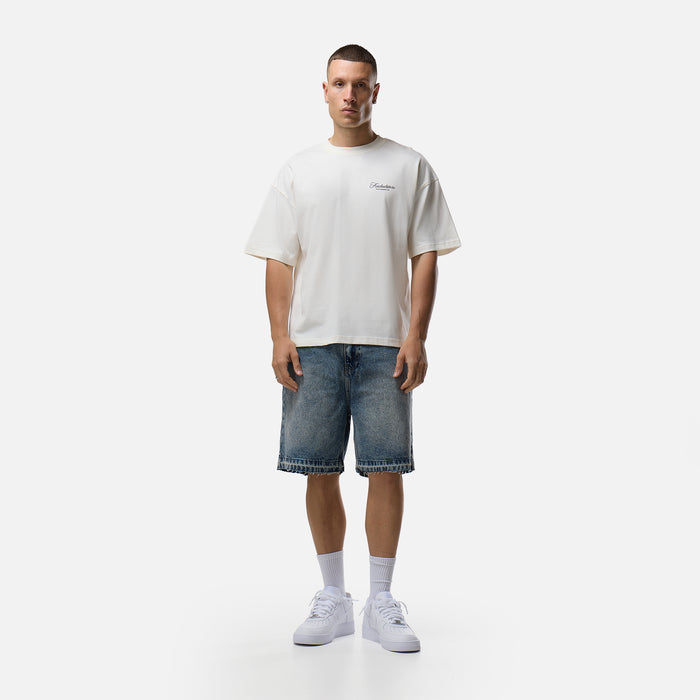 Spillage T-Shirt | Chalk