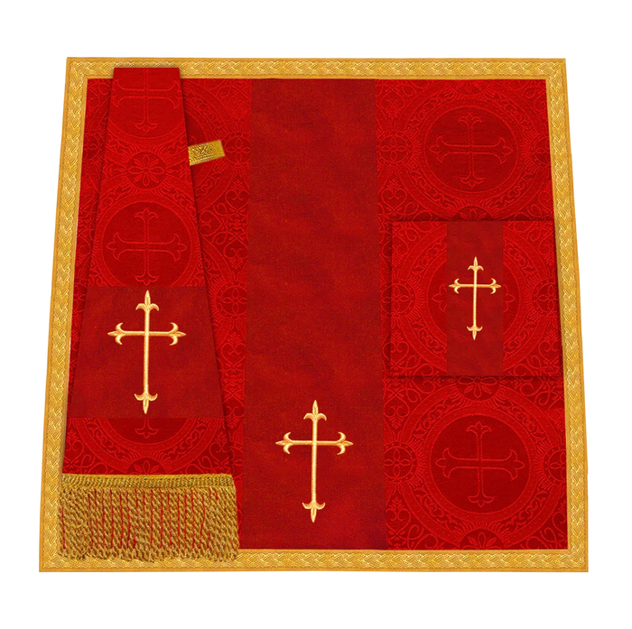 Damask / Western Cross / Red