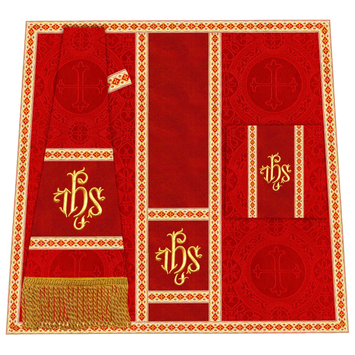 Damask / IHS / Red