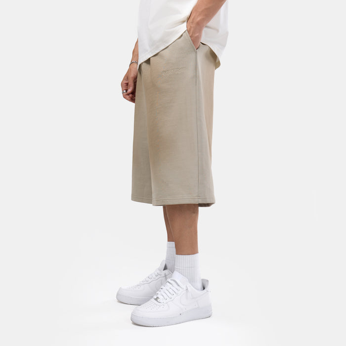 Spray Washed Longline Short | Stone