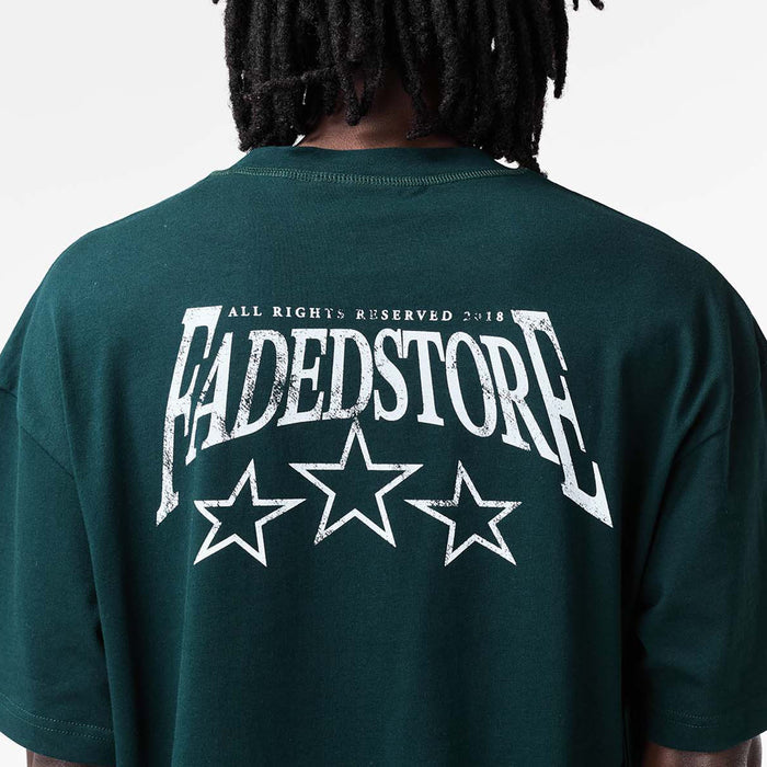 Stars T-Shirt | Forest Green