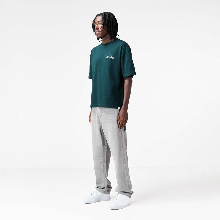 Stars T-Shirt | Forest Green