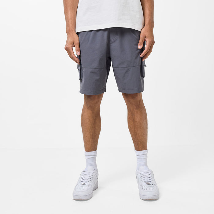 Stretch Tech Cargo Short | Grey