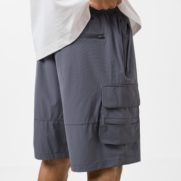 Stretch Tech Cargo Short | Grey