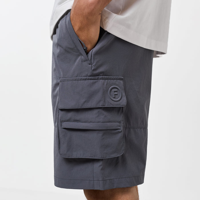 Stretch Tech Cargo Short | Grey
