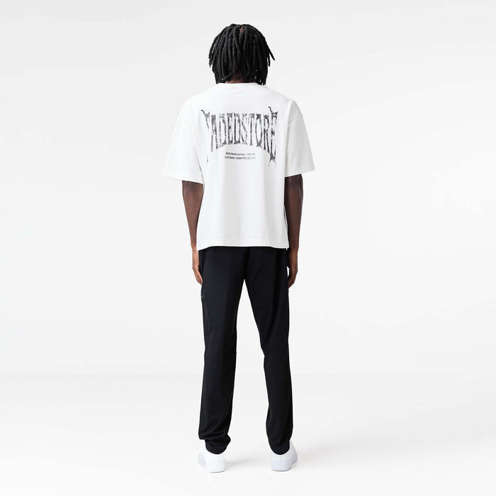 Stretch Tech Open Hem Cargo Pant | Black