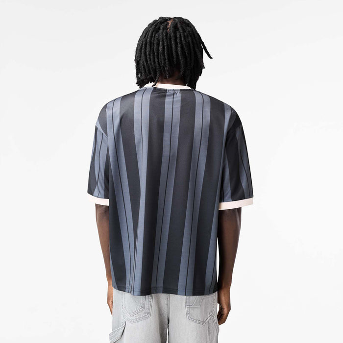Striker Football T-Shirt | Black/Off White