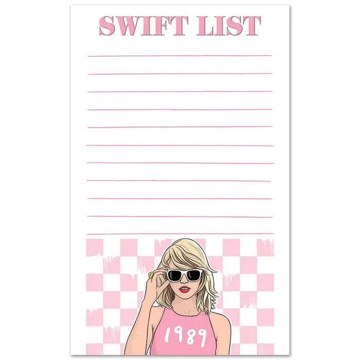 Taylor Swift Notepad