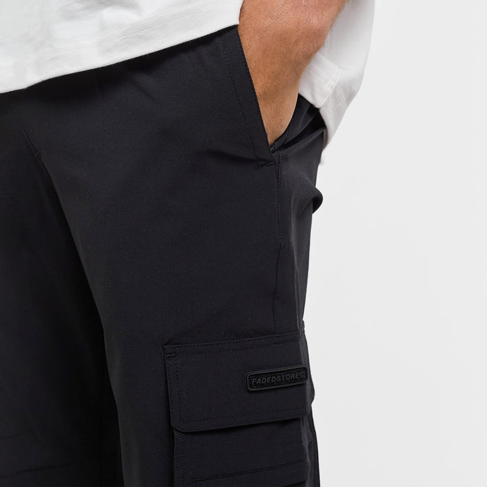 Technical Stretch Cargo Pant | Black
