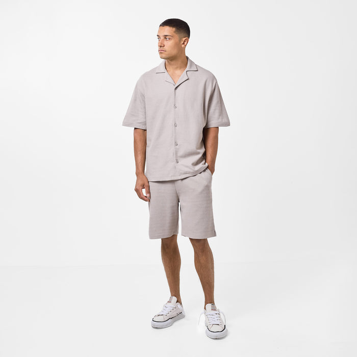 Tonal Knitted Short | Sand