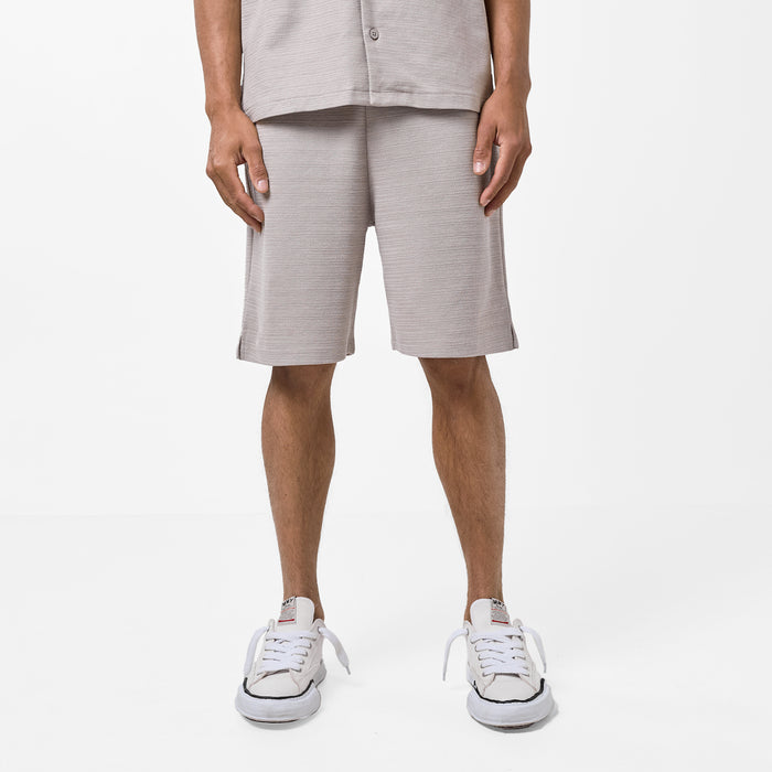 Tonal Knitted Short | Sand