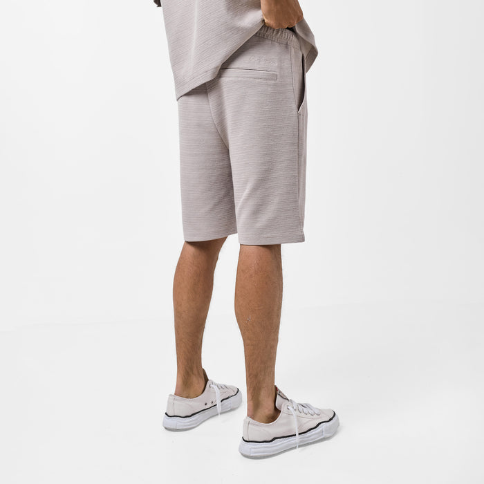 Tonal Knitted Short | Sand