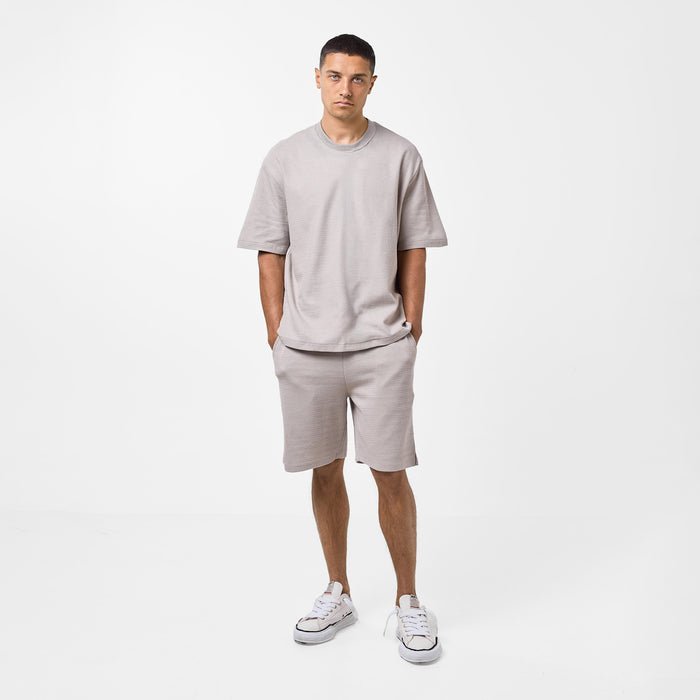 Tonal Knitted Twinset | Sand