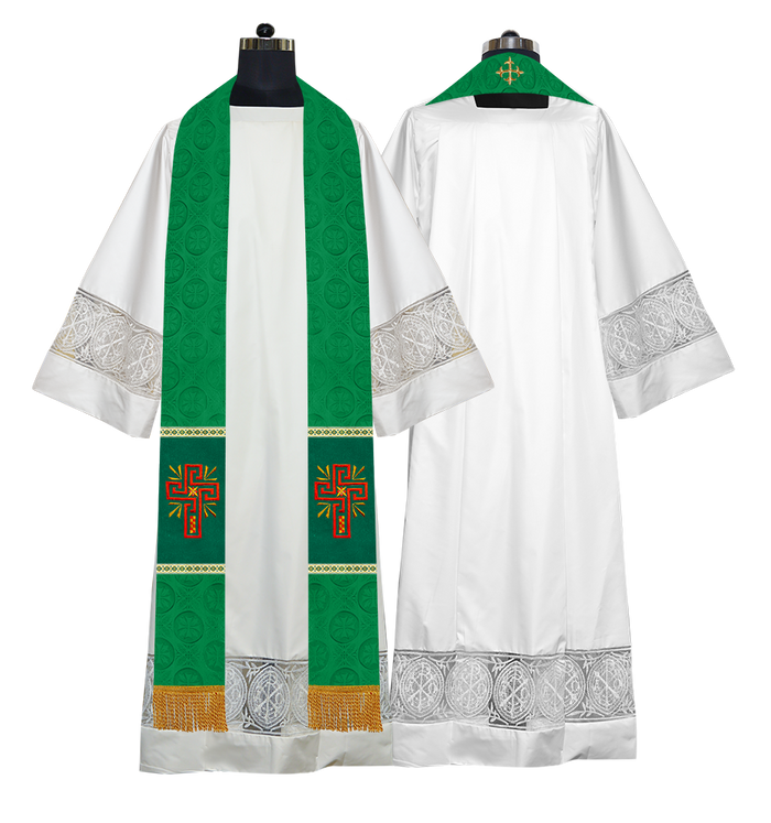 Bottom Motif / Glory Cross / Green