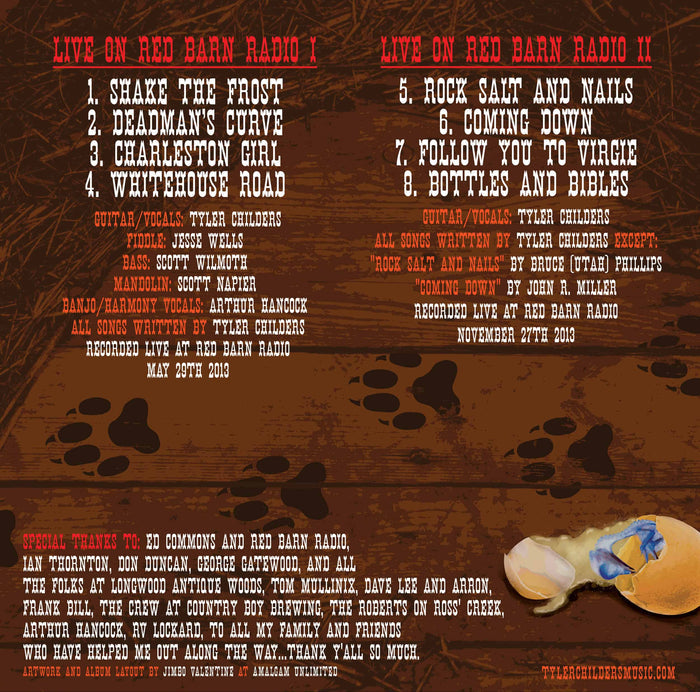 Tyler-Childers-Live-On-Red-Barn-Radio-I-and-II-vinyl-record-album-back